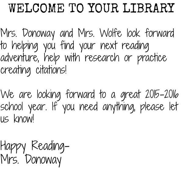 Mrs. Laura Donoway Mrs. Laura Donoway