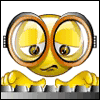 typing happy face 