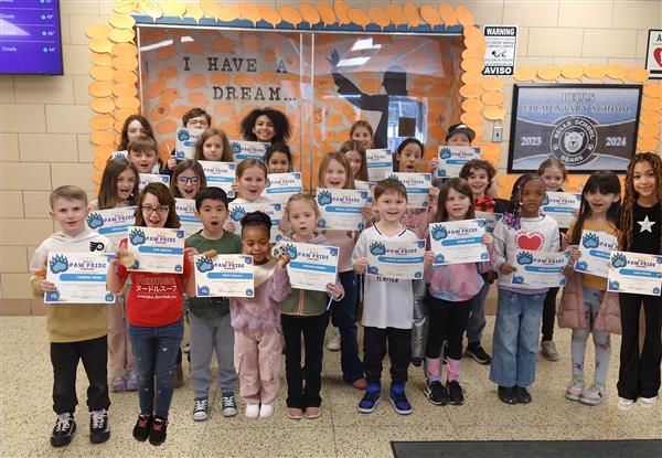  FABULOUS FEBRUARY PAW PRIDE STUDENTS!