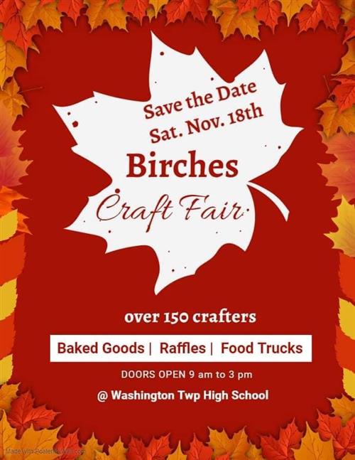 craft fair flyer